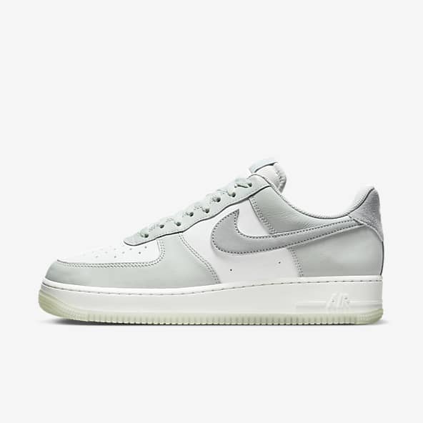 Grey Air Force 1 Shoes. Nike